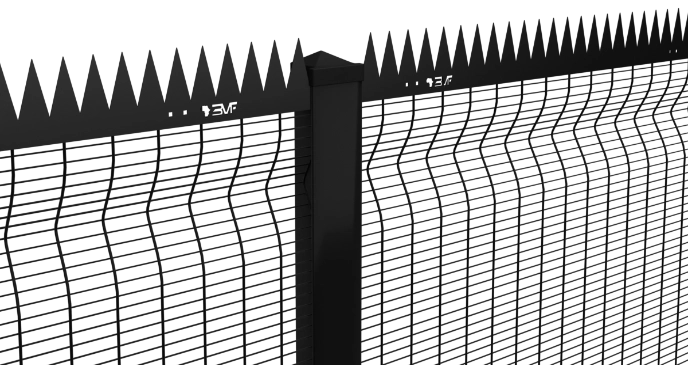 Clear view fencing designed by Best View Fencing.